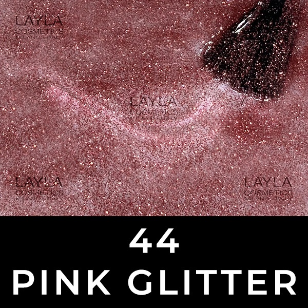 Layla 44 Pink Glitter