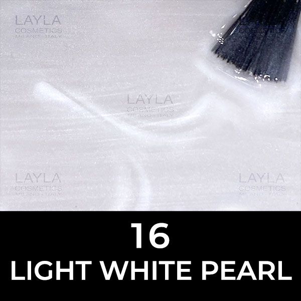 Layla 16 Light White Pearl