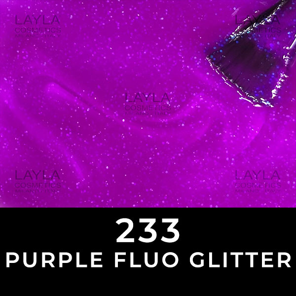 Layla233 Purple Fluo Glitter